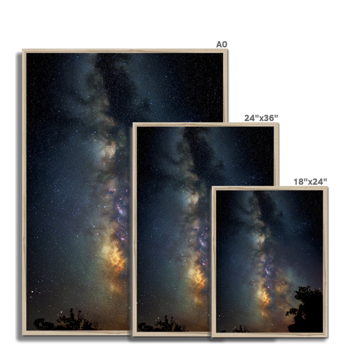 Jen Fargeot Creative | Landscape | Wall Art | Infinite Cosmos | Framed Print