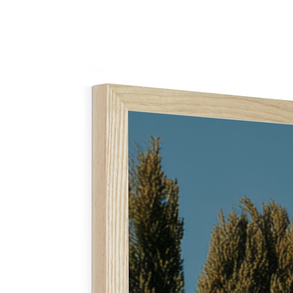 Jen Fargeot Creative | Mediterranean | Wall Art | A Tuscany Road | Framed Print