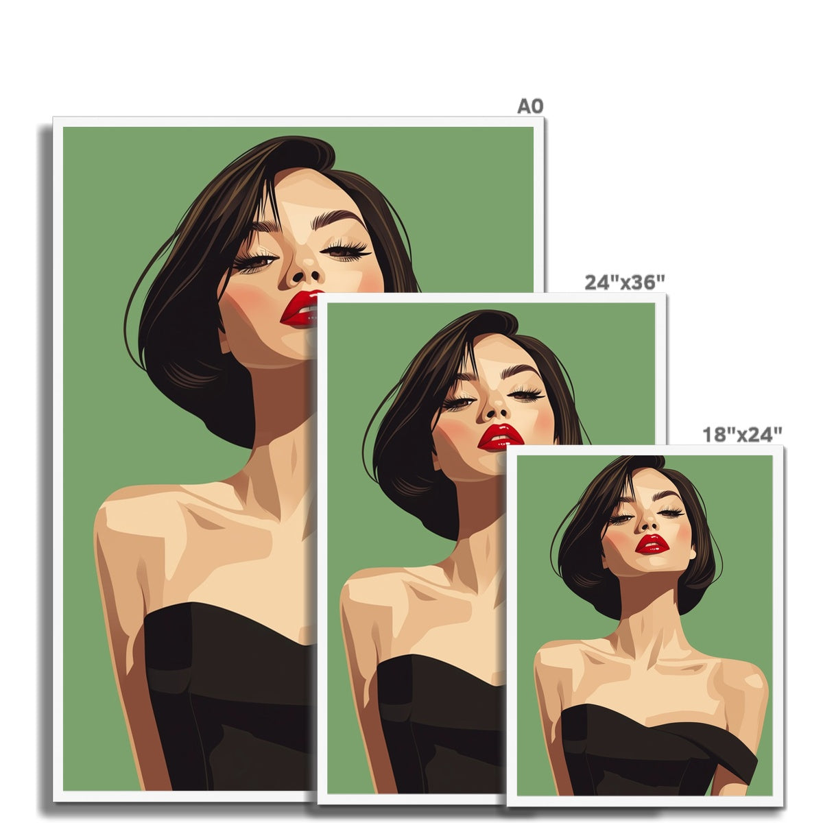 Jen Fargeot Creative | Illustration | Wall Art | She's Got It All | Framed Print