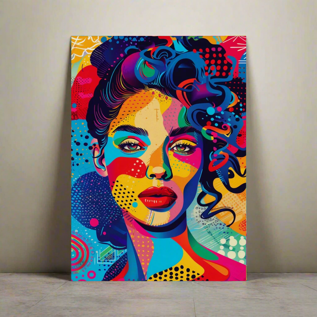 Jen Fargeot Creative | Pop Art | Wall Art | Celine | Canvas