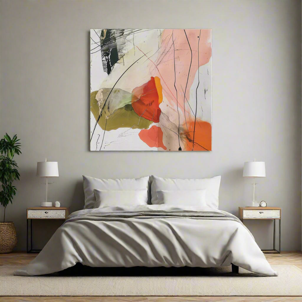 Jen Fargeot Creative | Abstract | Wall Art | Fragmented Dreams (3) | Canvas