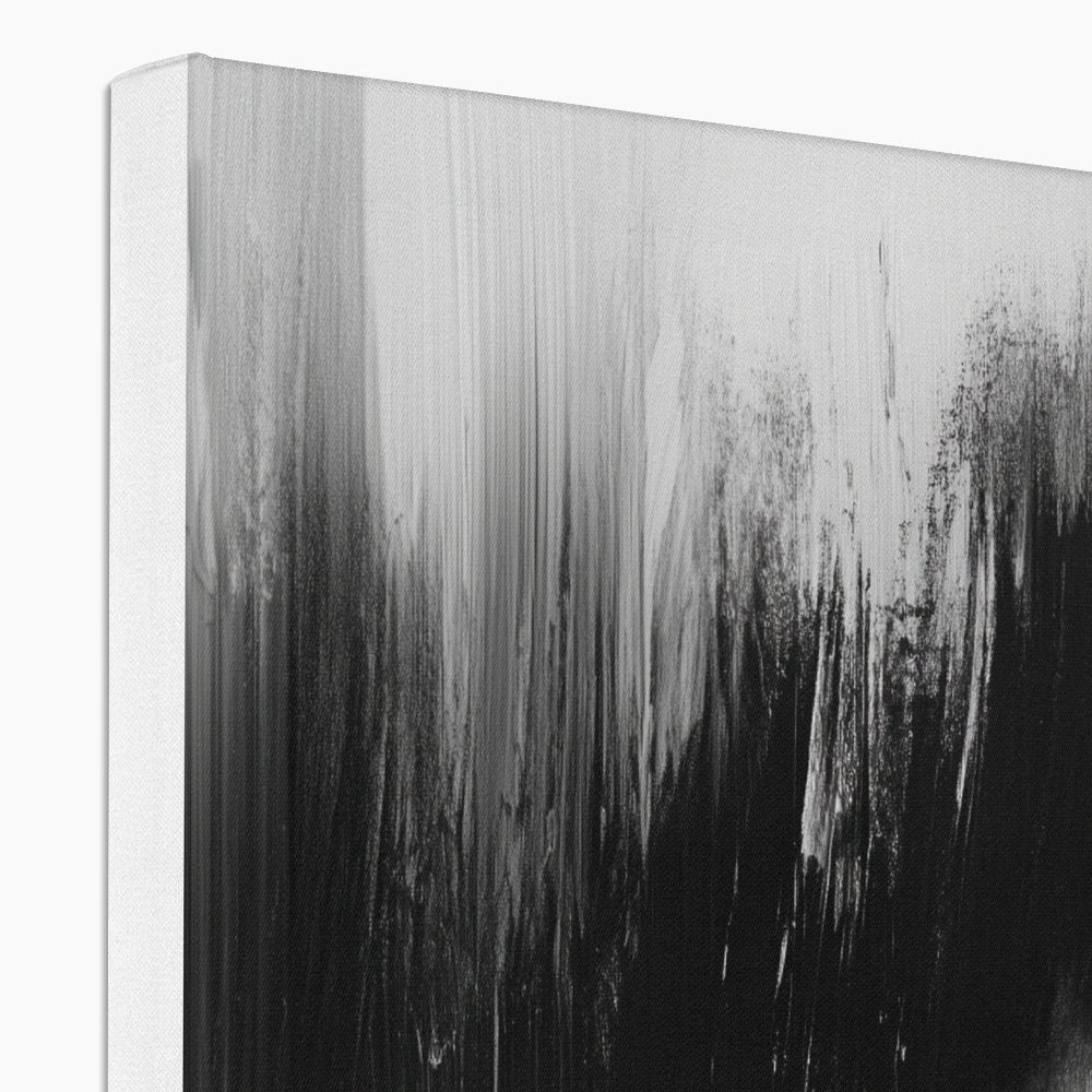 Jen Fargeot Creative | Black & White | Wall Art | Solitude in Shadows | Canvas