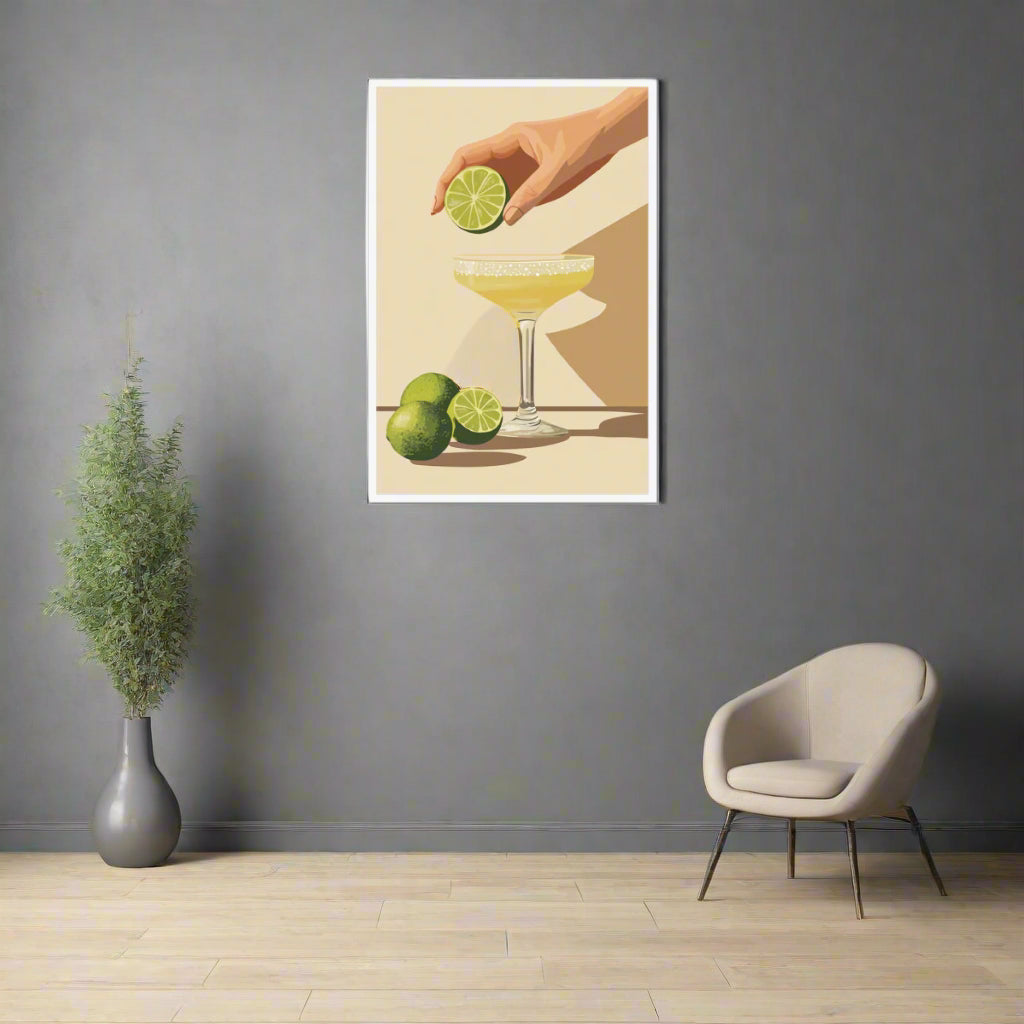 Jen Fargeot Creative | Illustration | Wall Art | Margaritas! | Framed Print
