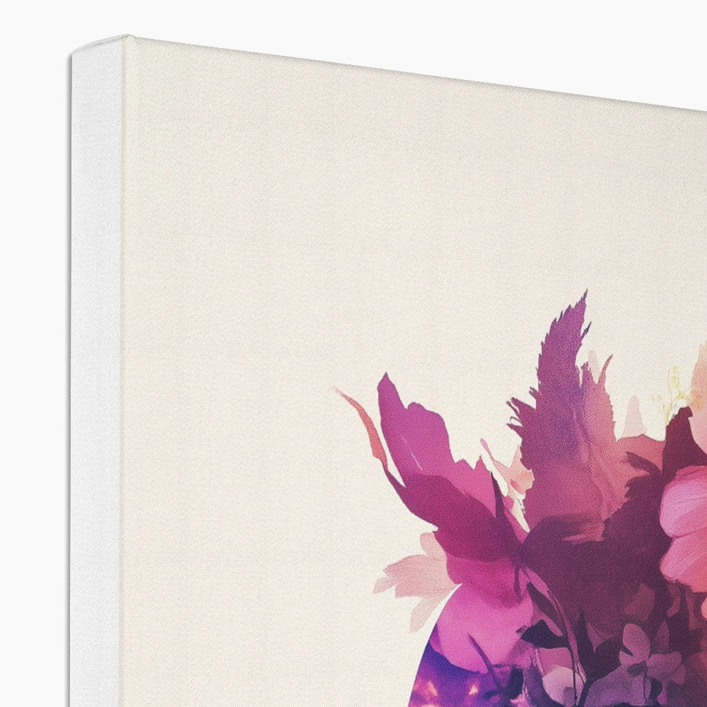 Jen Fargeot Creative | Surreal | Wall Art | A Head in Bloom (2) | Canvas