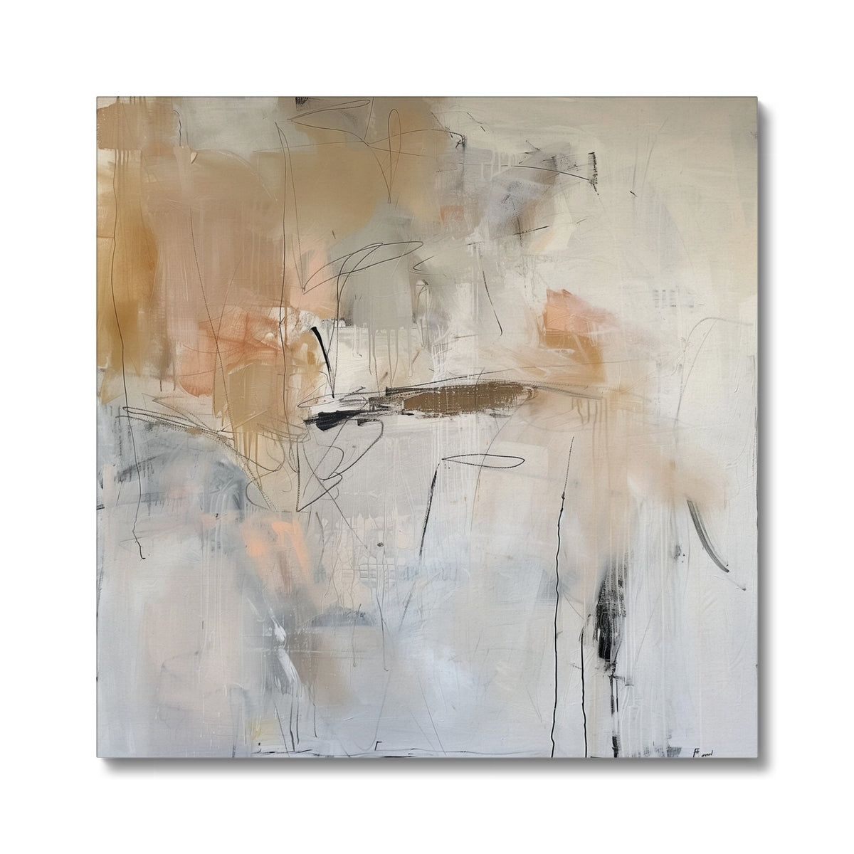 Jen Fargeot Creative | Abstract | Wall Art | Infinite Whispers (2) | Canvas