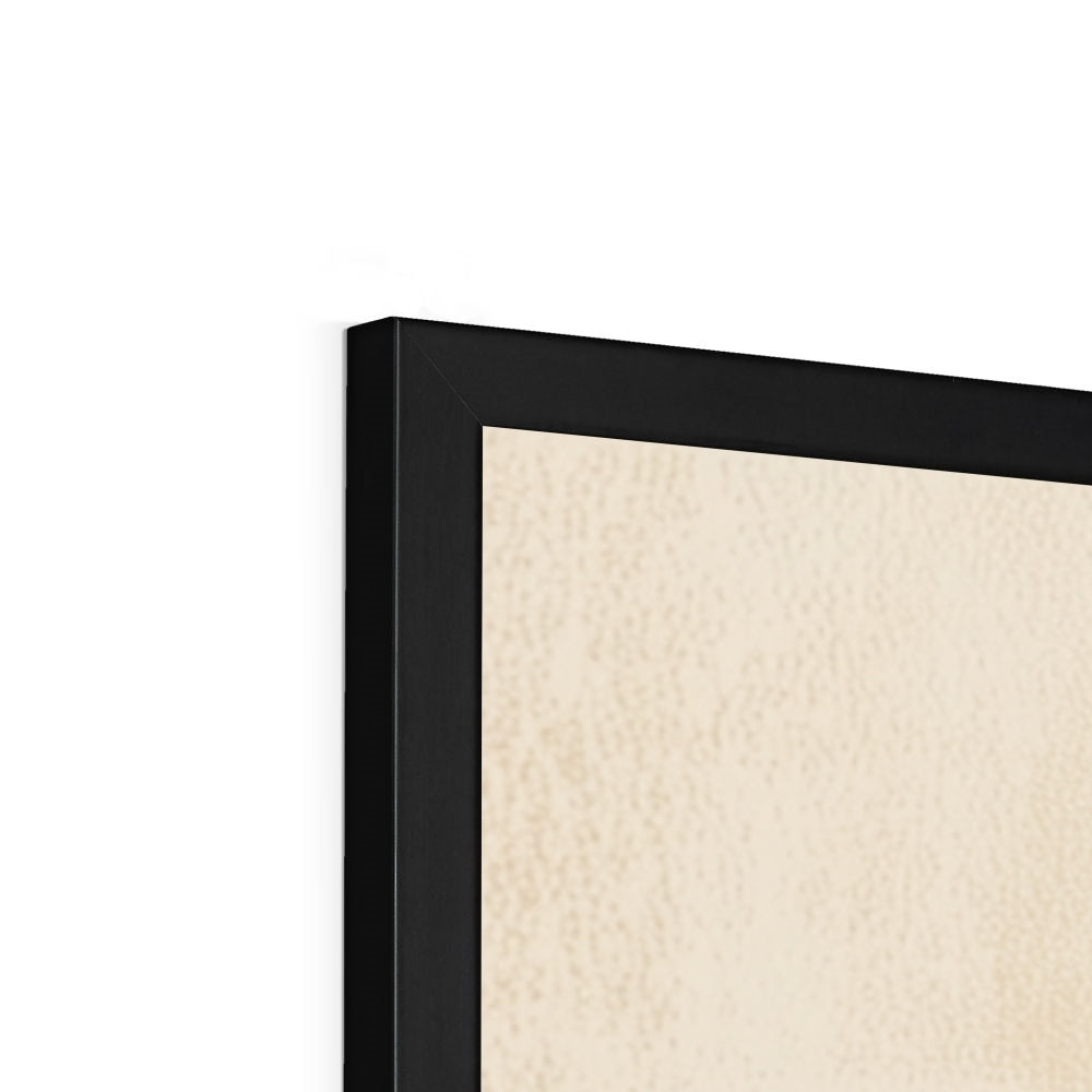 Jen Fargeot Creative | Illustration | Wall Art | Chilling in the Sun | Framed Print