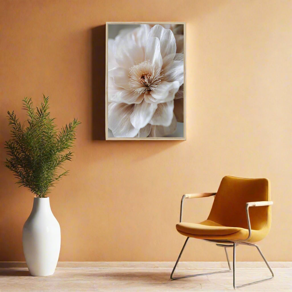 Jen Fargeot Creative | Botanical | Wall Art | Silk Petals (2) | Framed Print