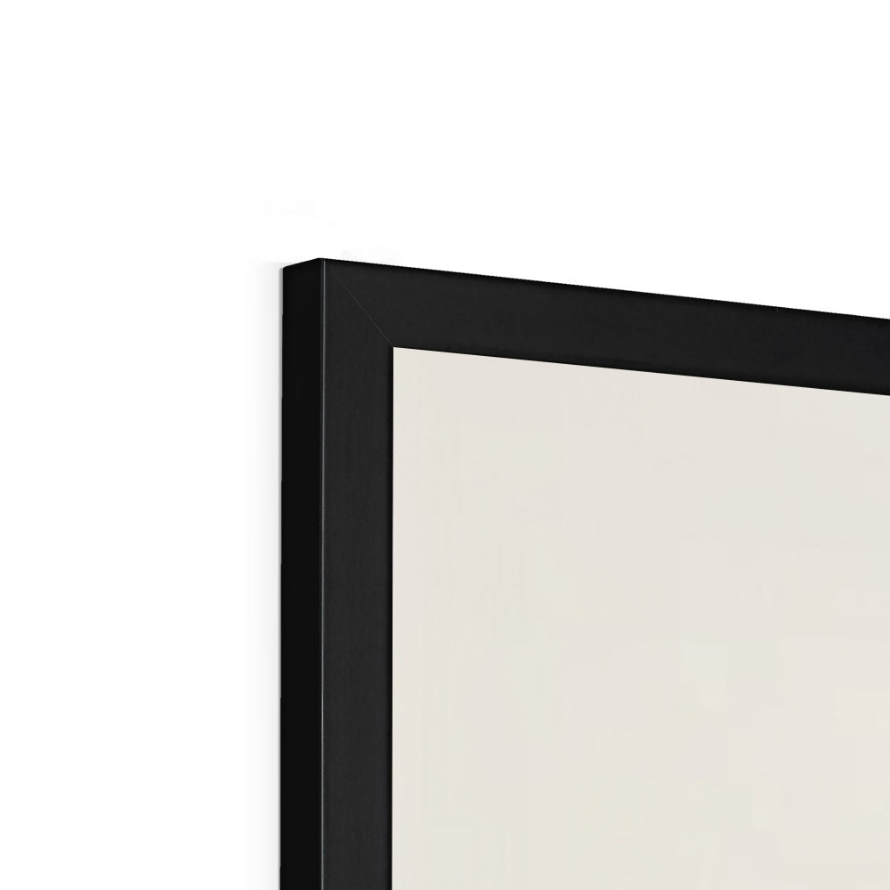 Jen Fargeot Creative | Minimalist | Wall Art | Yin Yang | Framed Print