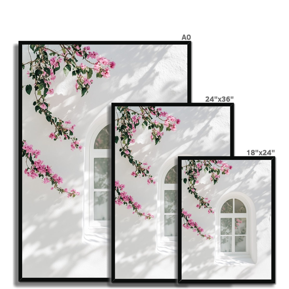 Jen Fargeot Creative | Architecture | Wall Art | Blossoms at the Window | Framed Print