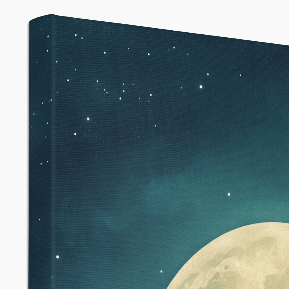 Jen Fargeot Fargeot | Children | Wall Art | Full Moon | Canvas