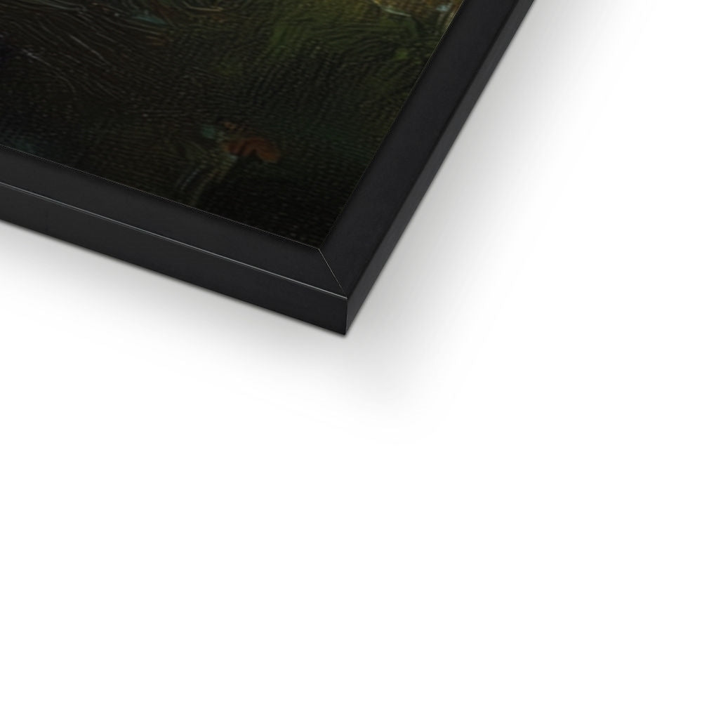 Jen Fargeot Creative | Landscape | Wall Art | The Farm and The Lake | Framed Print