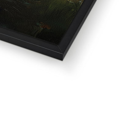 Jen Fargeot Creative | Landscape | Wall Art | The Farm and The Lake | Framed Print