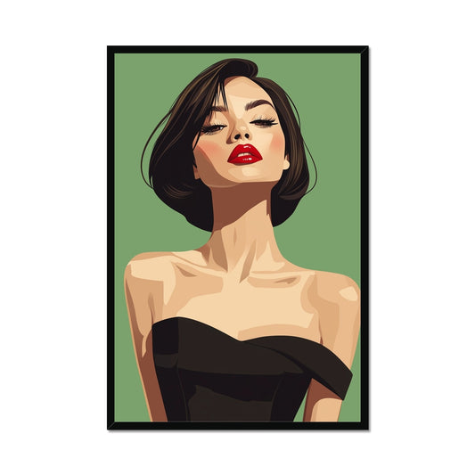 Jen Fargeot Creative | Illustration | Wall Art | She's Got It All | Framed Print
