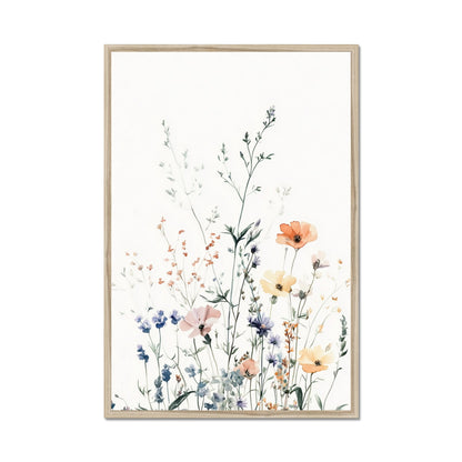 Jen Fargeot Creative | Botanical | Wall Art | Wildflowers & Violets | Framed Print