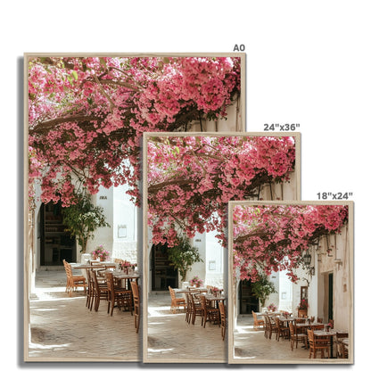 Jen Fargeot Creative | Mediterranean | Wall Art | Puglia Restaurant | Framed Print