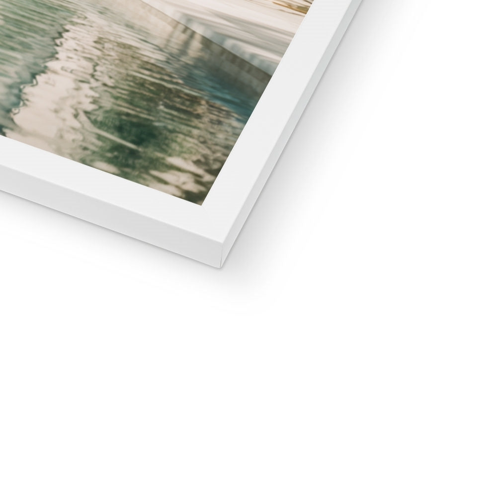 Jen Fargeot Creative | Architecture | Wall Art | The Mansion's Poolside (3) | Framed Print