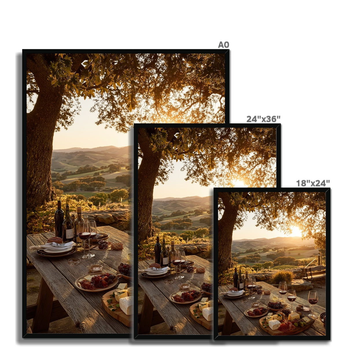 Jen Fargeot Creative | Mediterranean | Wall Art | A Slice of Tuscany | Framed Print