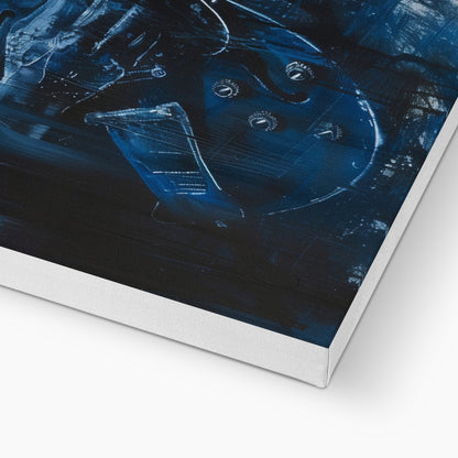 Jen Fargeot Creative | Jazz | Wall Art | Guitar Man Mike | Canvas