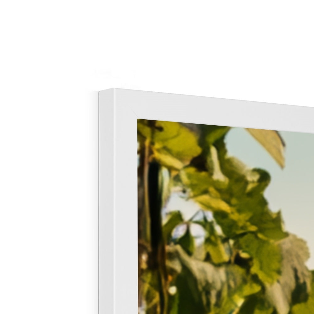 Jen Fargeot Creative | Mediterranean | Wall Art | A Table in Tuscany | Framed Print