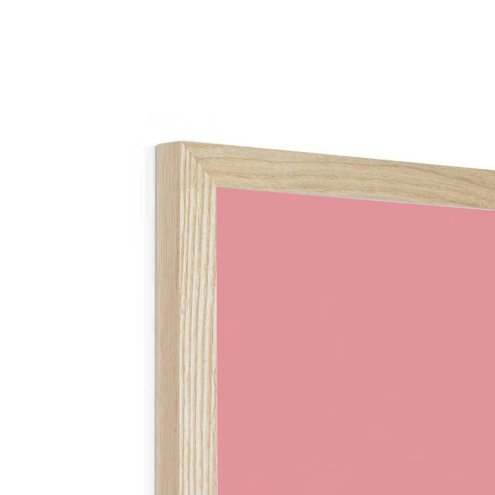 Jen Fargeot Creative | Illustration | Wall Art | Pink Chic | Framed Print