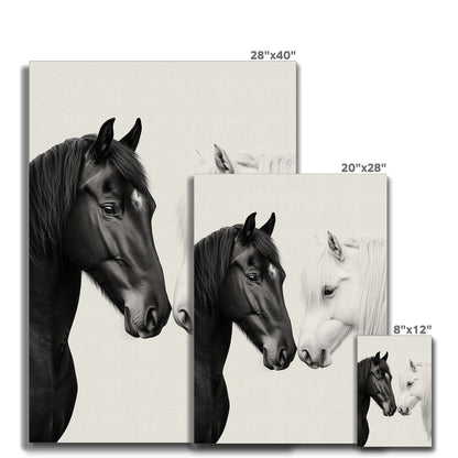 Jen Fargeot Creative | Animal | Wall Art | Romantic Soulmates | Canvas
