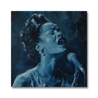 Jen Fargeot Creative | Jazz | Wall Art | Jazz Singer Bessie (3) | Canvas