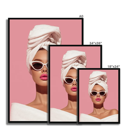 Jen Fargeot Creative | Illustration | Wall Art | Pink Chic | Framed Print