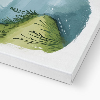 Jen Fargeot Creative | Abstract | Wall Art | Winding River | Canvas