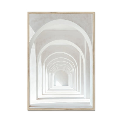 Jen Fargeot Creative | Architecture | Wall Art | White Arches | Framed Print