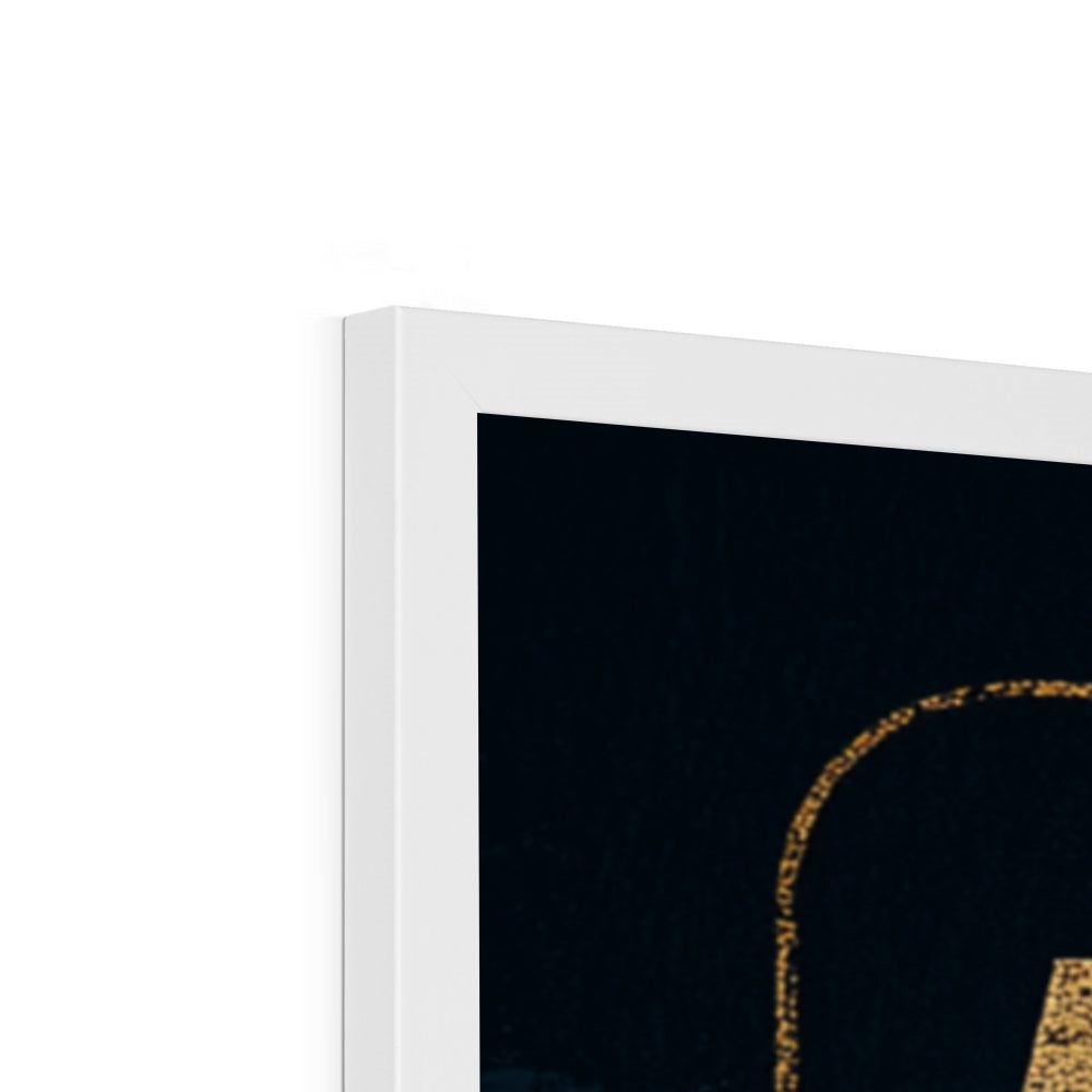 Jen Fargeot Creative | Illustration | Wall Art | Ace of Spades | Framed Print