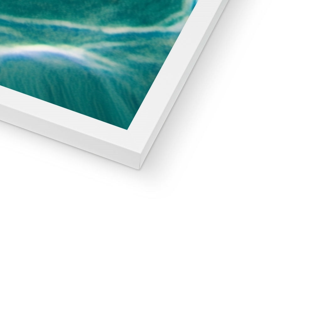 Jen Fargeot Creative | Beach | Wall Art | Crystal Waters | Framed Print