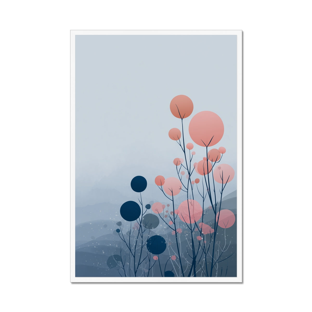 Jen Fargeot Creative | Surreal | Wall Art | Orbital Garden | Framed Print