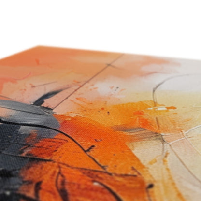 Jen Fargeot Creative Abstract | Wall Art | Quantum of Waves (1) | Canvas
