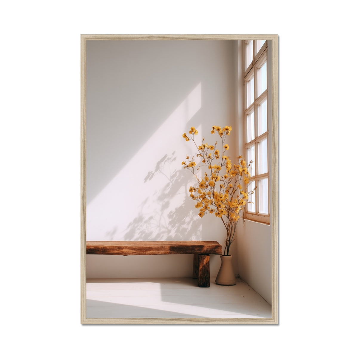 Jen Fargeot Creative | Architecture | Wall Art | A Sunny Window | Framed Print