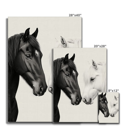 Jen Fargeot Creative | Animal | Wall Art | Romantic Soulmates | Canvas