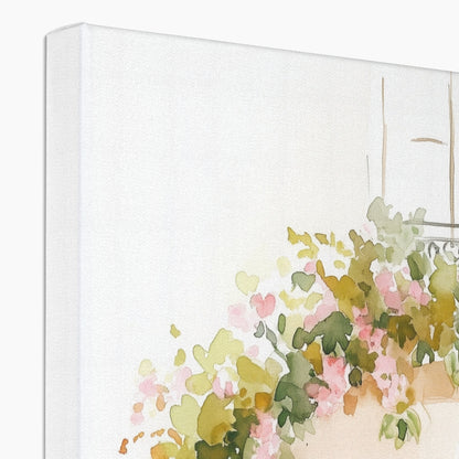 Jen Fargeot Creative | Watercolour | Parisian Café | Wall Art | Canvas
