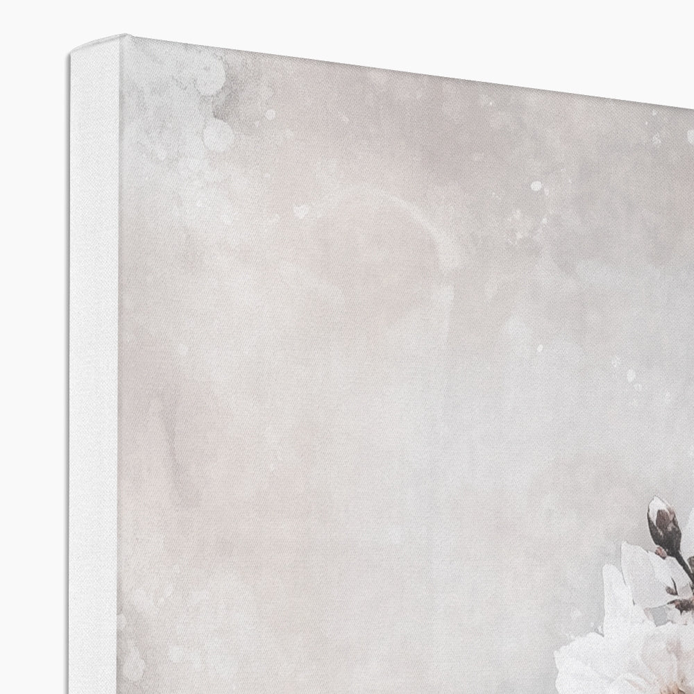 Jen Fargeot Creative | Japanese | Wall Art | White Cherry Blossoms | Canvas