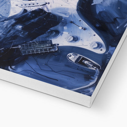 Jen Fargeot Creative | Jazz | Wall Art | Guitar Man John | Canvas
