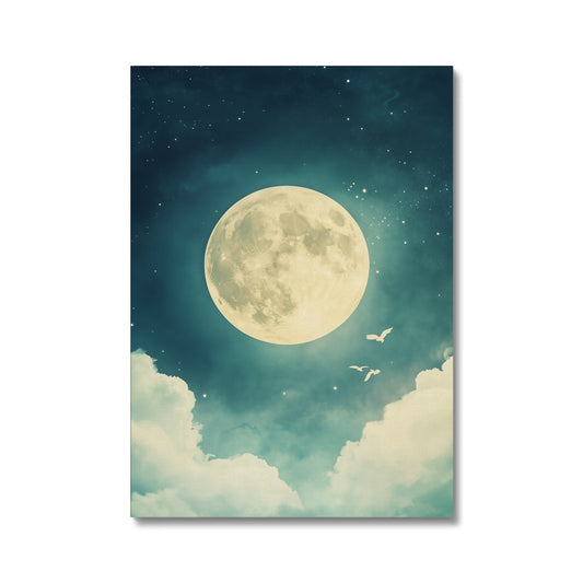 Jen Fargeot Fargeot | Children | Wall Art | Full Moon | Canvas