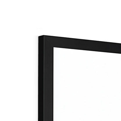 Jen Fargeot Creative | Minimalist | Wall Art | Dancing Flame | Framed Print