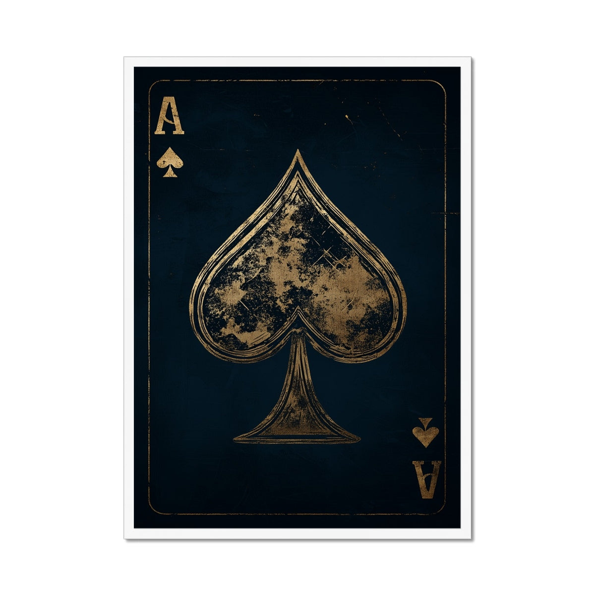 Jen Fargeot Creative | Illustration | Wall Art | Ace of Spades | Framed Print