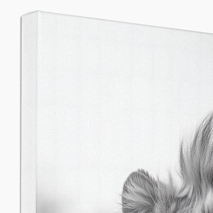 Animal | Wall Art | Majestic Lion of the Savanna | Canvas