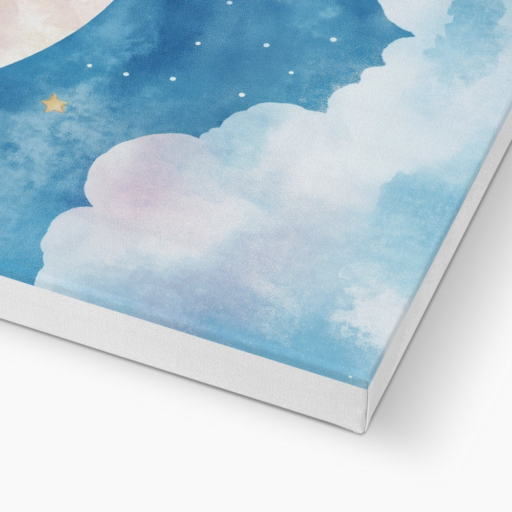 Jen Fargeot Creative Children | Wall Art | Moon Crescent | Canvas