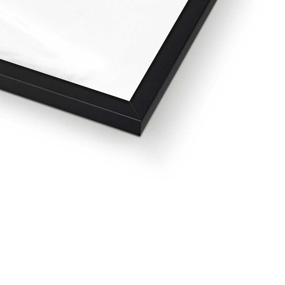 Jen Fargeot Creative | Architecture | Wall Art | White Stairs | Framed Print