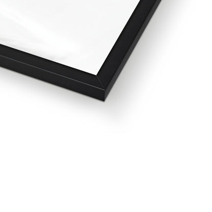 Jen Fargeot Creative | Architecture | Wall Art | White Stairs | Framed Print