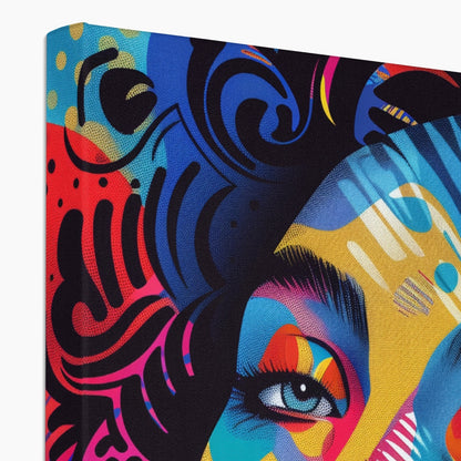 Jen Fargeot Creative | Pop Art | Wall Art | Gisele | Canvas