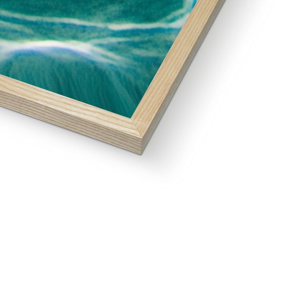 Jen Fargeot Creative | Beach | Wall Art | Crystal Waters | Framed Print