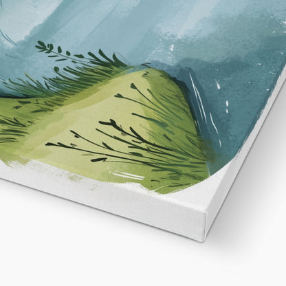 Jen Fargeot Creative | Abstract | Wall Art | Winding River | Canvas