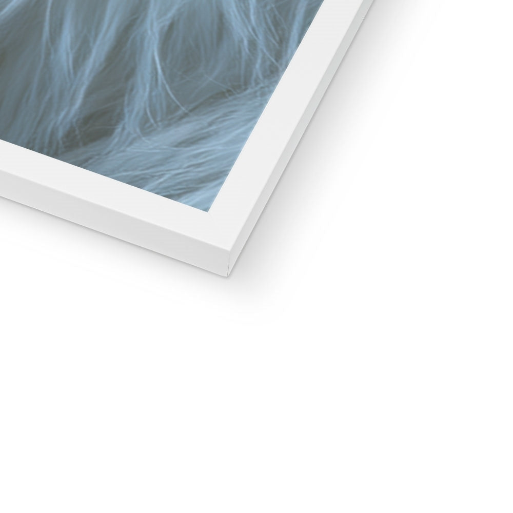 Jen Fargeot Creative | Fashion | Wall Art | Midnight in White (2) | Framed Print