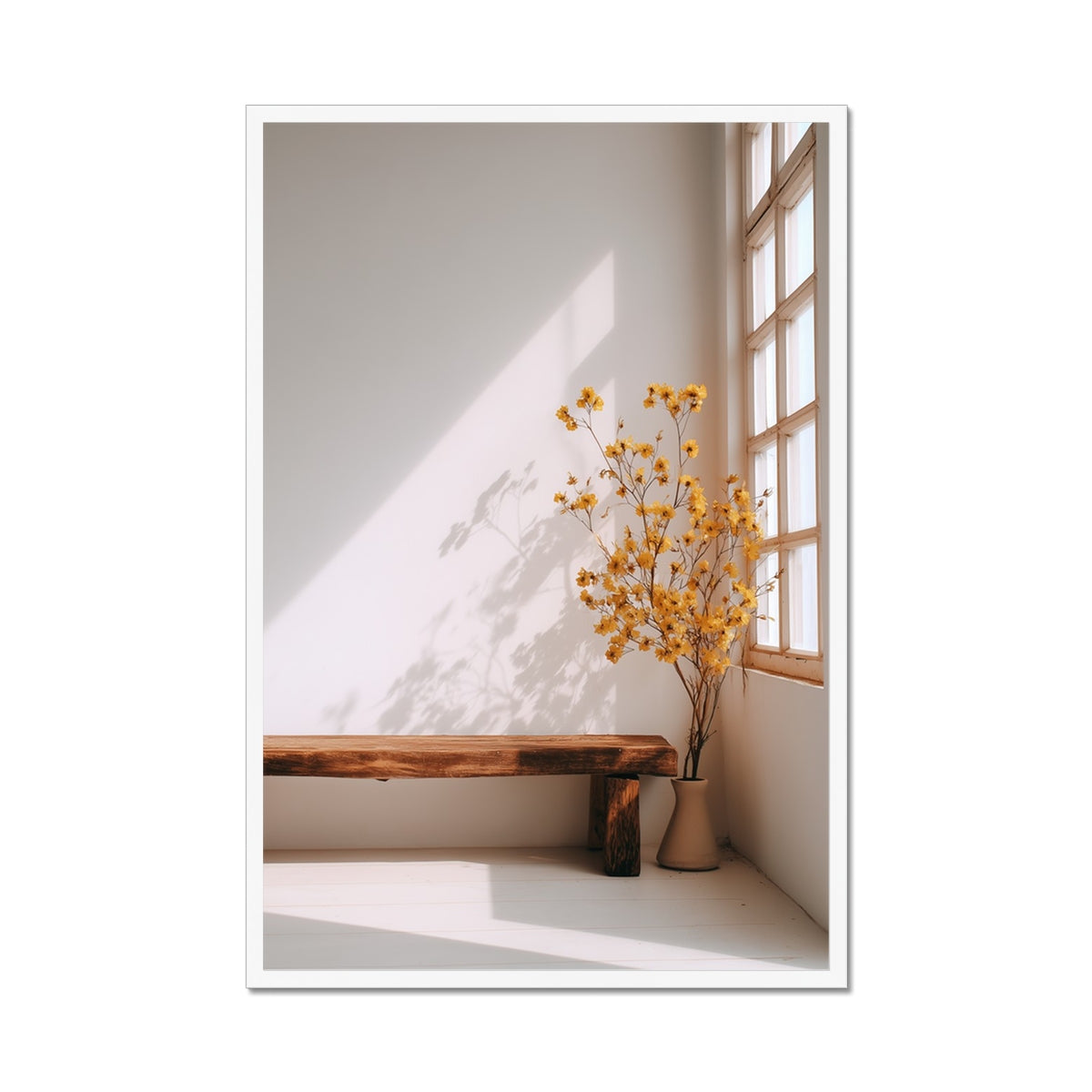 Jen Fargeot Creative | Architecture | Wall Art | A Sunny Window | Framed Print